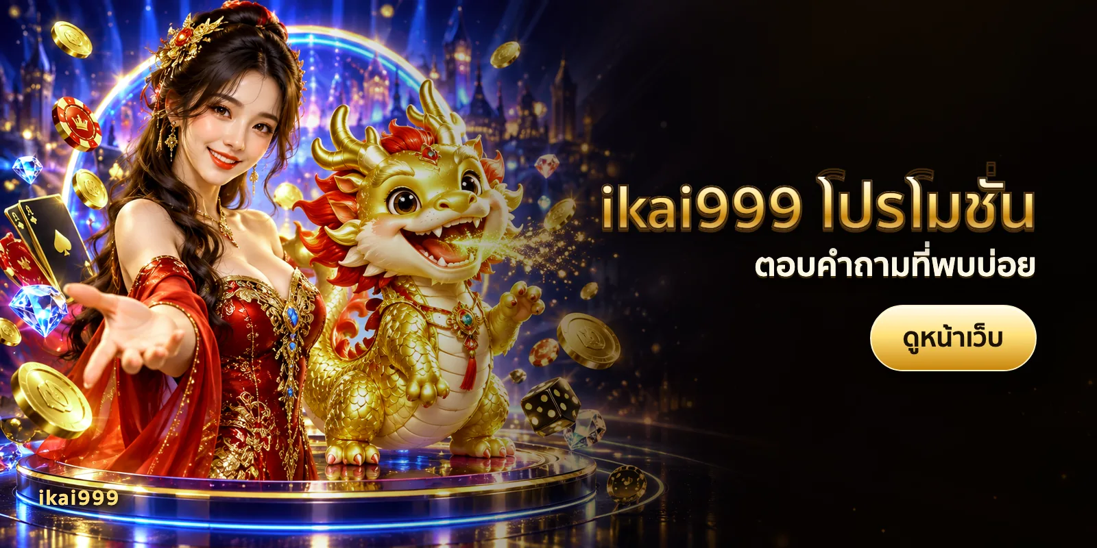 ภาพประกอบบทความ ikai999 โปรโมชั่น — ตอบคำถามที่พบบ่อย