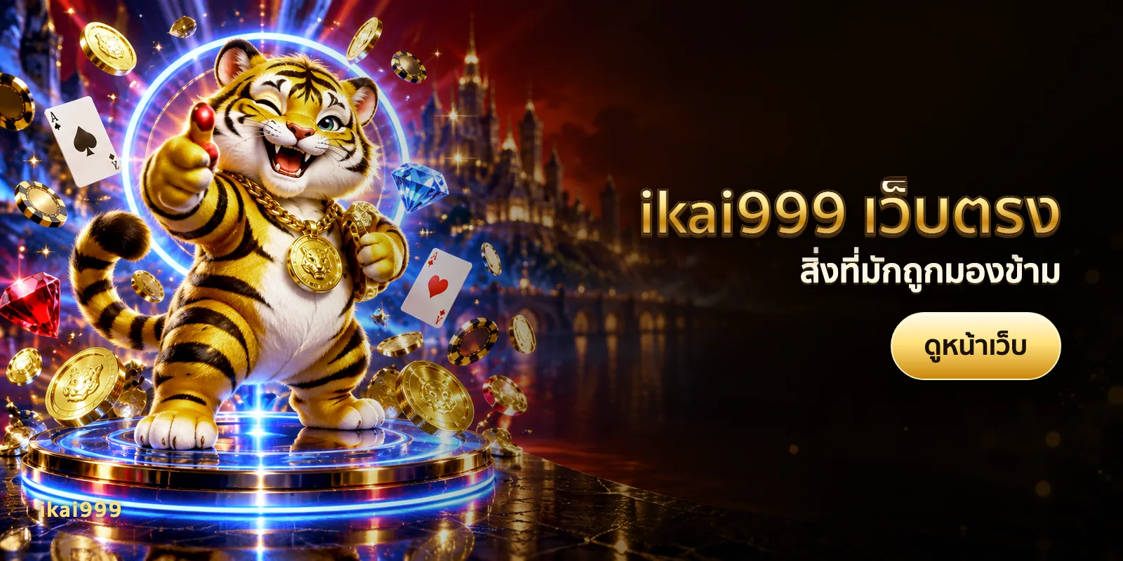 ภาพประกอบบทความ ikai999 เว็บตรง — สิ่งที่มักถูกมองข้าม