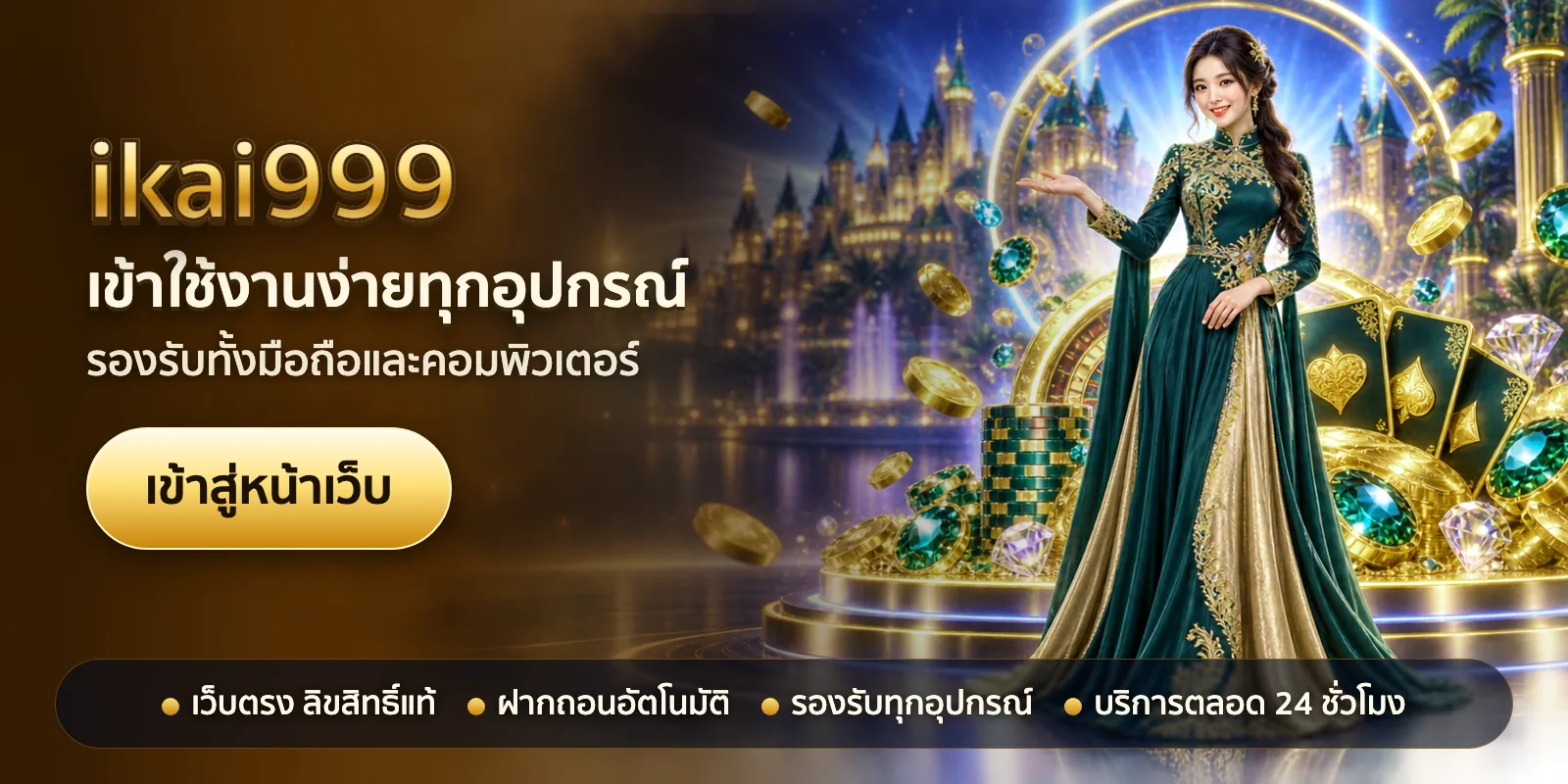 ภาพหัวเรื่องของ ikai999 ชุดที่ 2 — เข้าใช้งานง่ายทุกอุปกรณ์